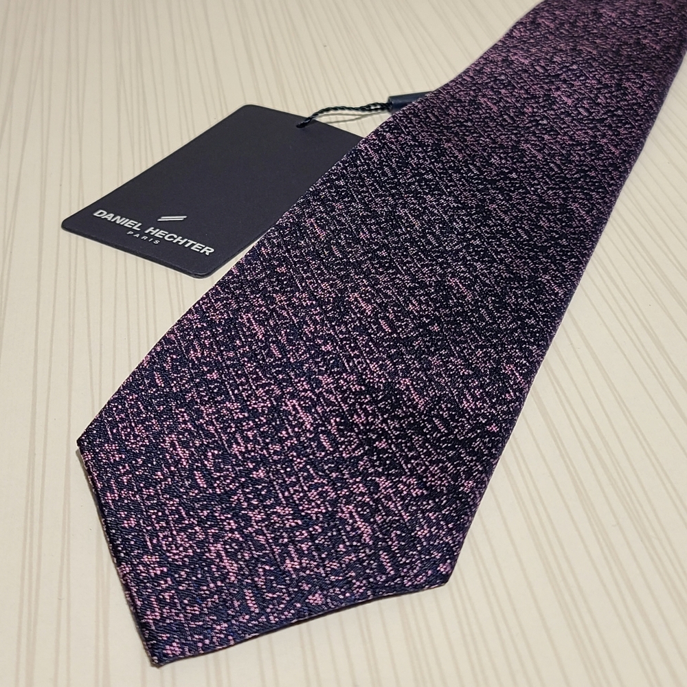 Daniel Hechter 100% Silk Purple Tie